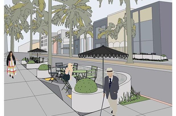 Rodeo Drive Pedestrian Parklets